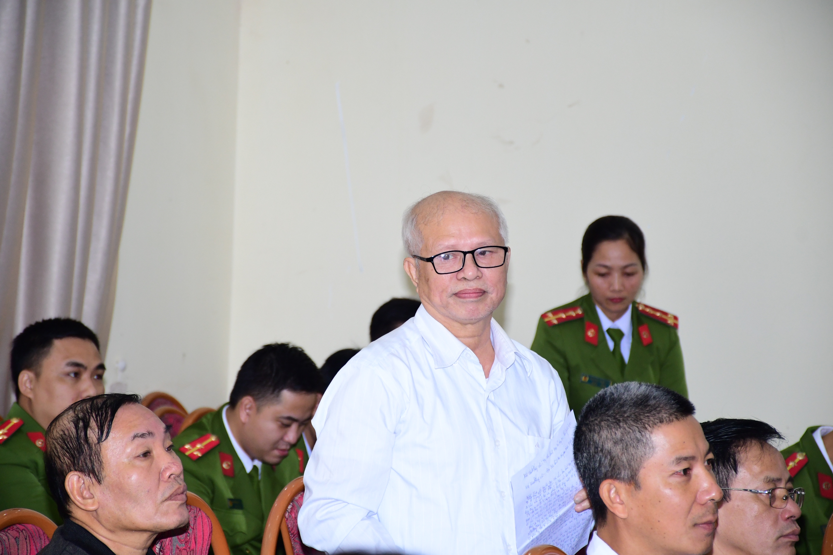 Đảng bộ phường Vạn Mỹ gửi thư cảm ơn tới Công an quận Ngô Quyên